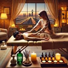 مساج في المنزل